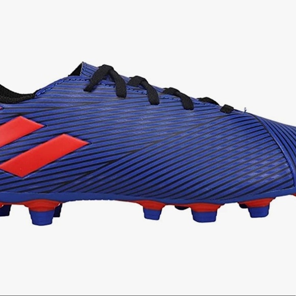 adidas Nemeziz Messi 19.4, men soccer cleats, size 13, red and blue , new - Picture 6 of 12